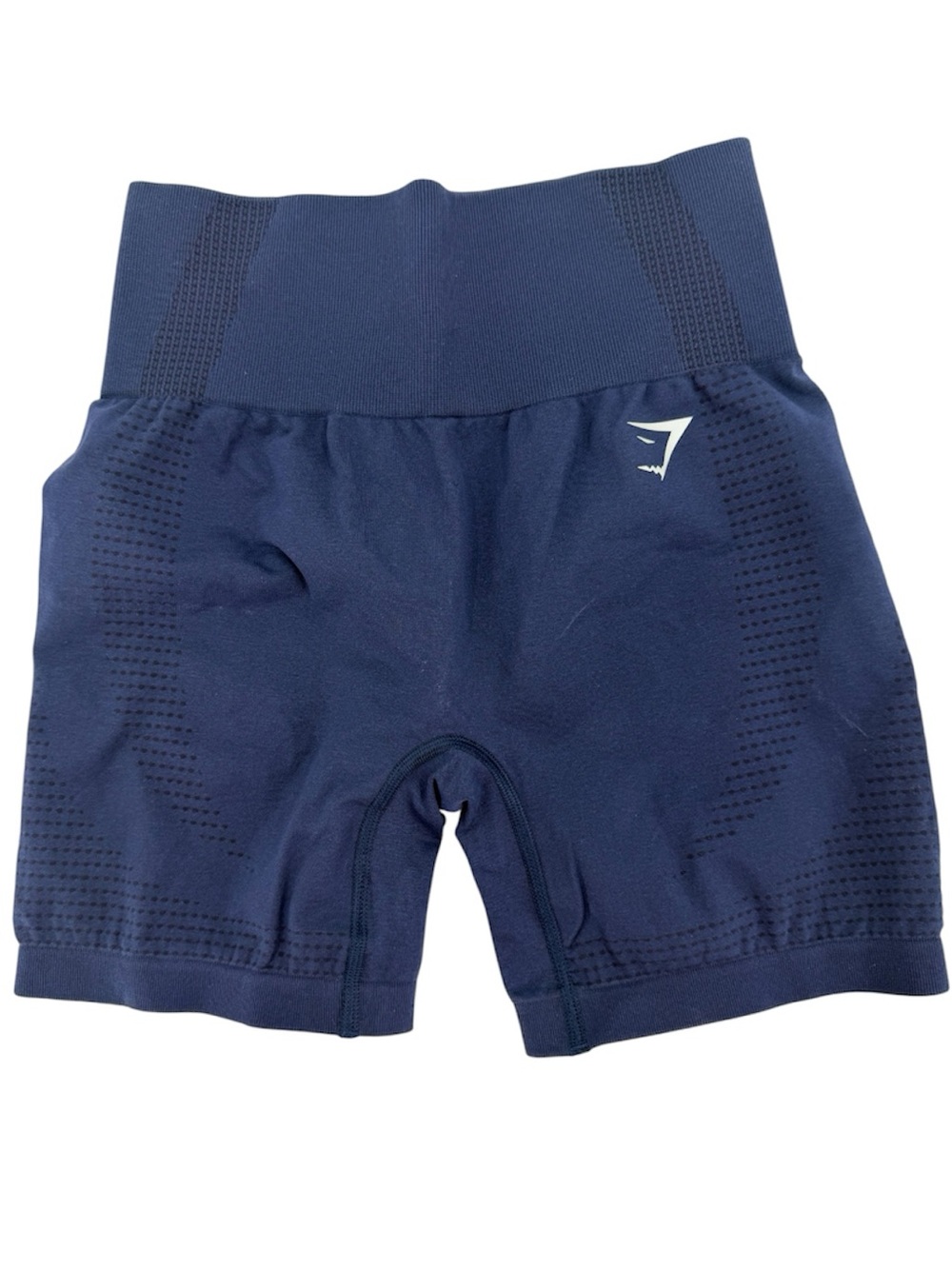 Gymshark Vital Seamless 2.0 Biker Shorts Navy Blue Womens M